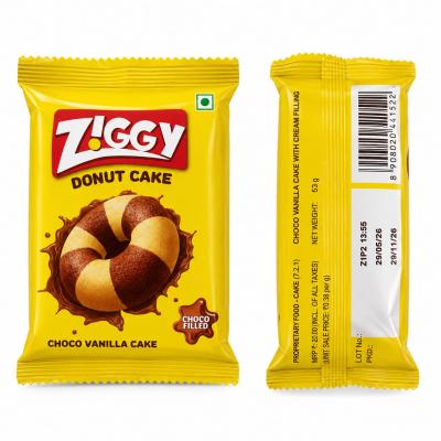 Ziggy Donut Cake – Choco Vanilla (53 g)